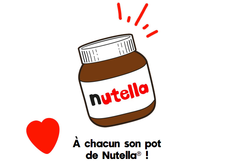 A chacun son pot de Nutella !