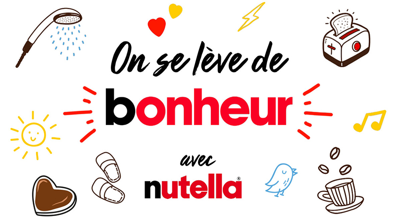 On se lève de bonheur avec Nutella