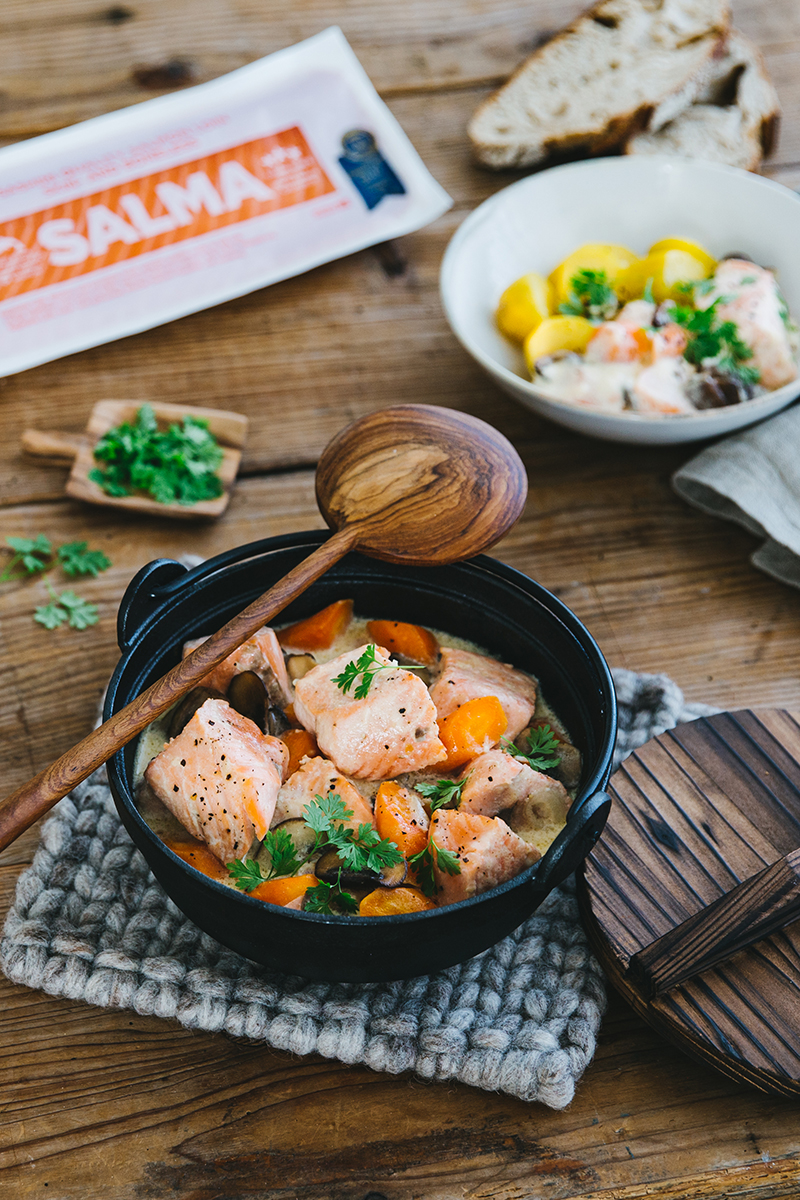 Blanquette de saumon