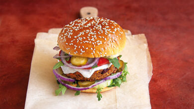Burger végétarien