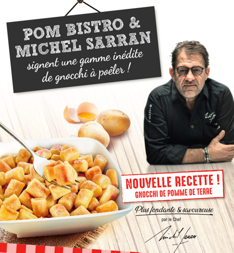 Pom Bistro et Michel Sarran