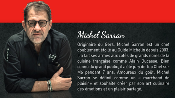Pom Bistro et Michel Sarran