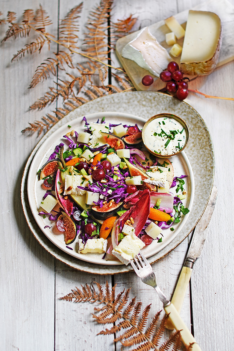 Salade aux couleurs de l’été indien