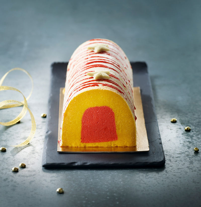 Bûche Glacée Mangue Passion