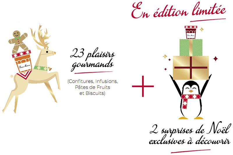 Calendrier de l'avent Bonne Maman