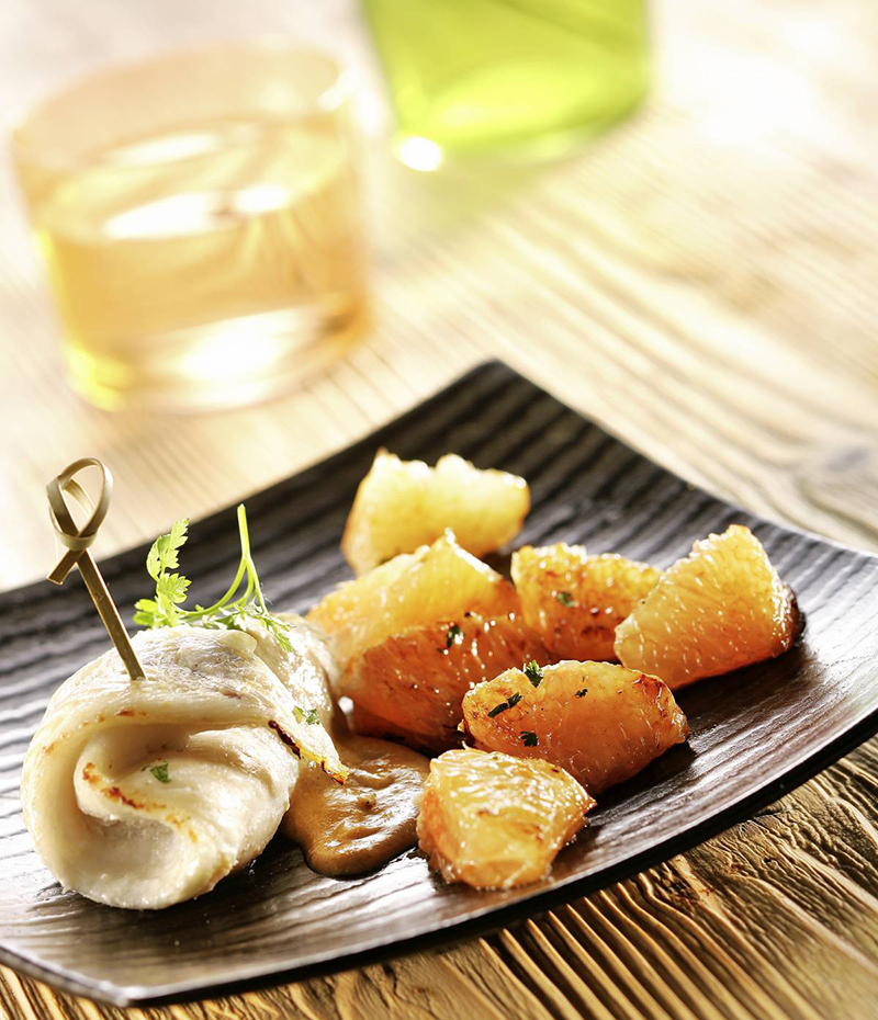 Filet d’églefin pamplemousse