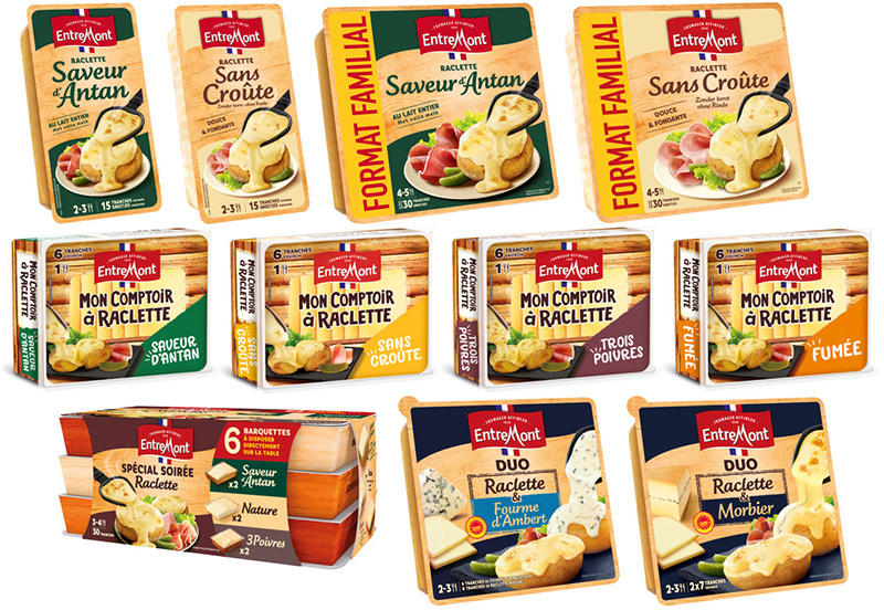 Gamme complète raclette