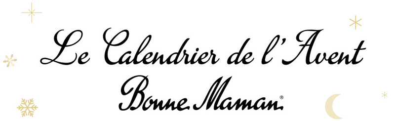 Calendrier de l'avent Bonne Maman