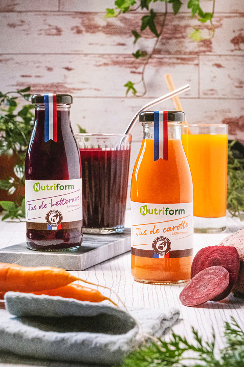 Purs jus lactofermentés