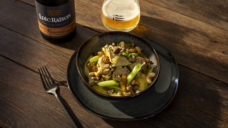 Blanquette de veau saveurs de « Kari goss »