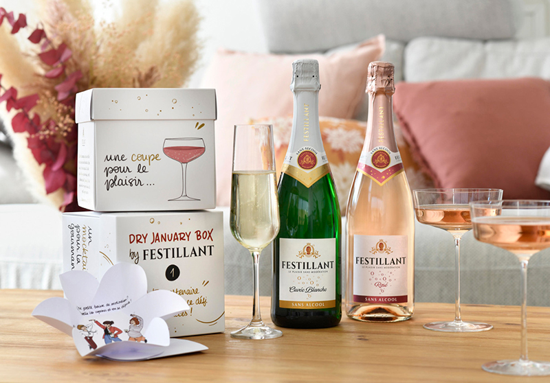 Dry January box by Festillant
