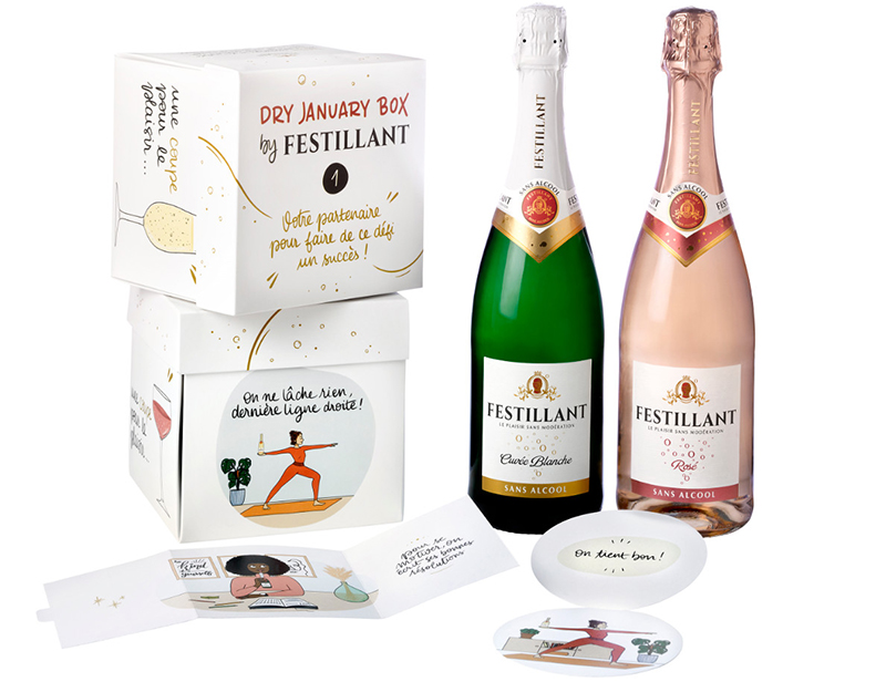 Dry January box by Festillant