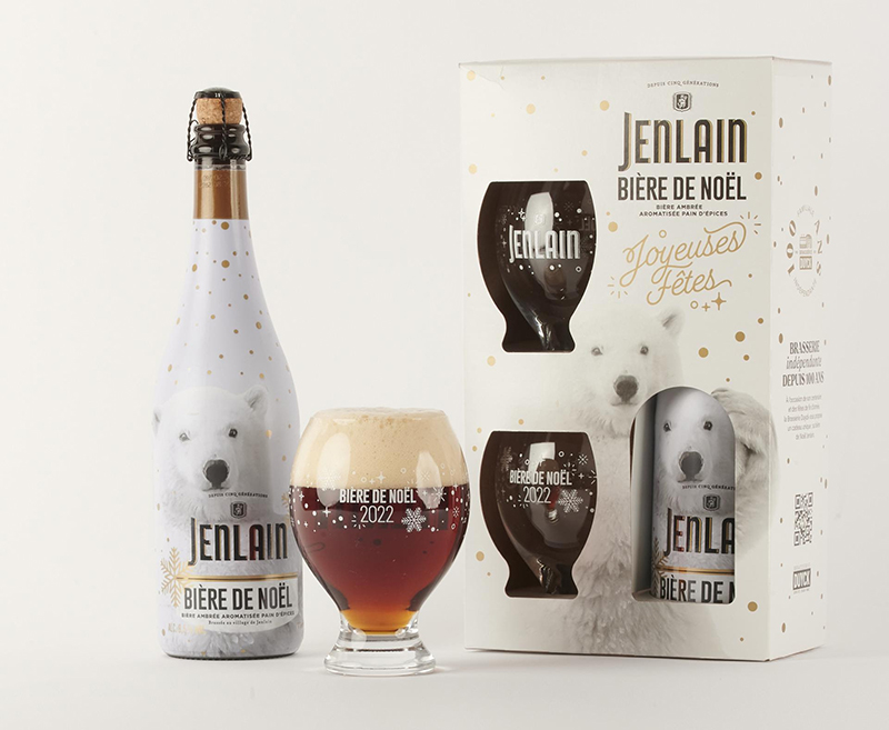 Jenlain coffret Bière de Noël