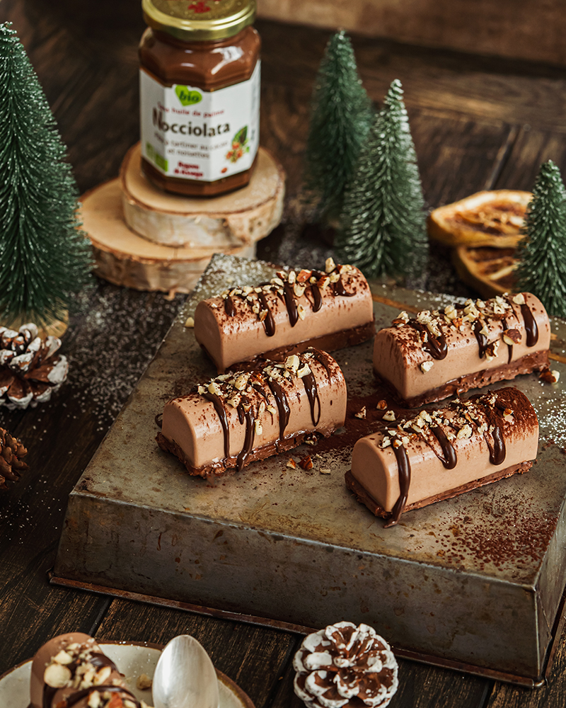 Mini-bûches Nocciolata