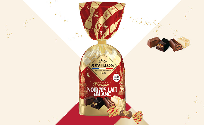Révillon noir lait et blanc