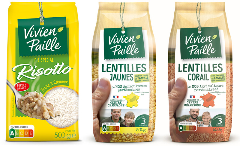 Risotto, lentilles jaunes, corail