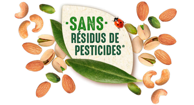 Sans résidus de pesticides