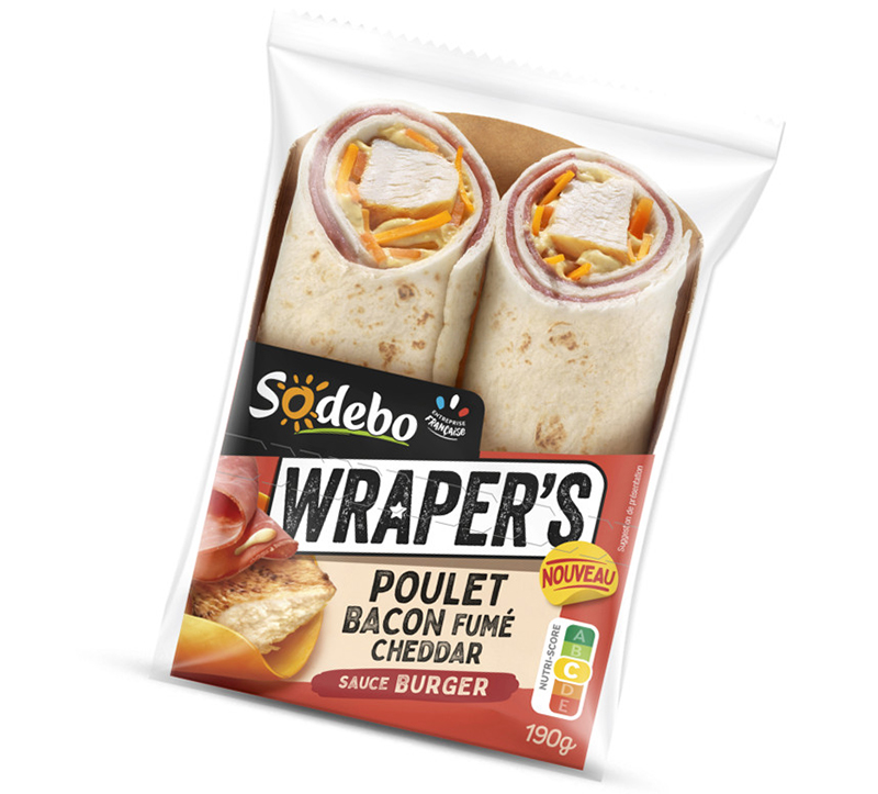 Wraper’s poulet bacon