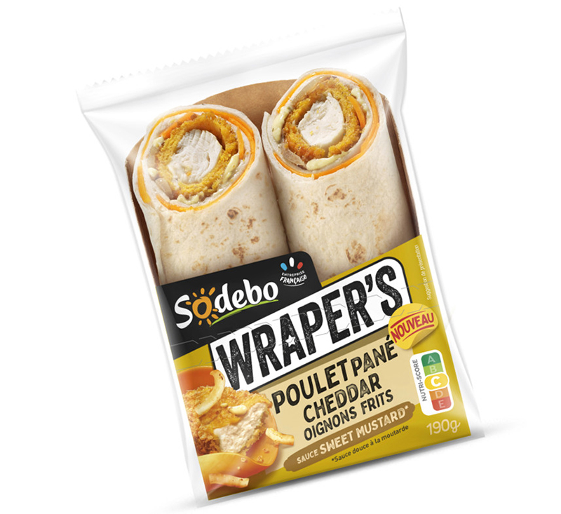 Wraper’s poulet pané