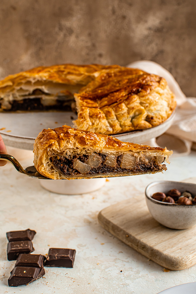 Galette des rois Poire-Chocolat