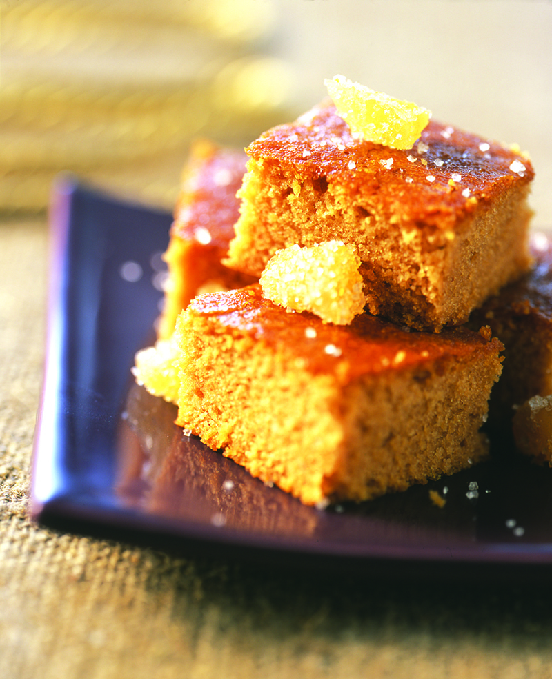 Gâteau gingembre et miel