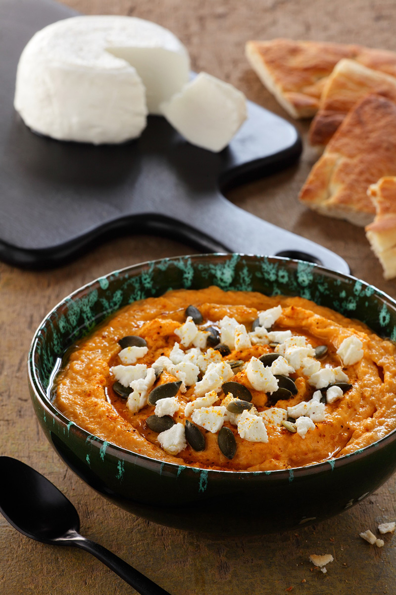 Houmous palet de chèvre frais