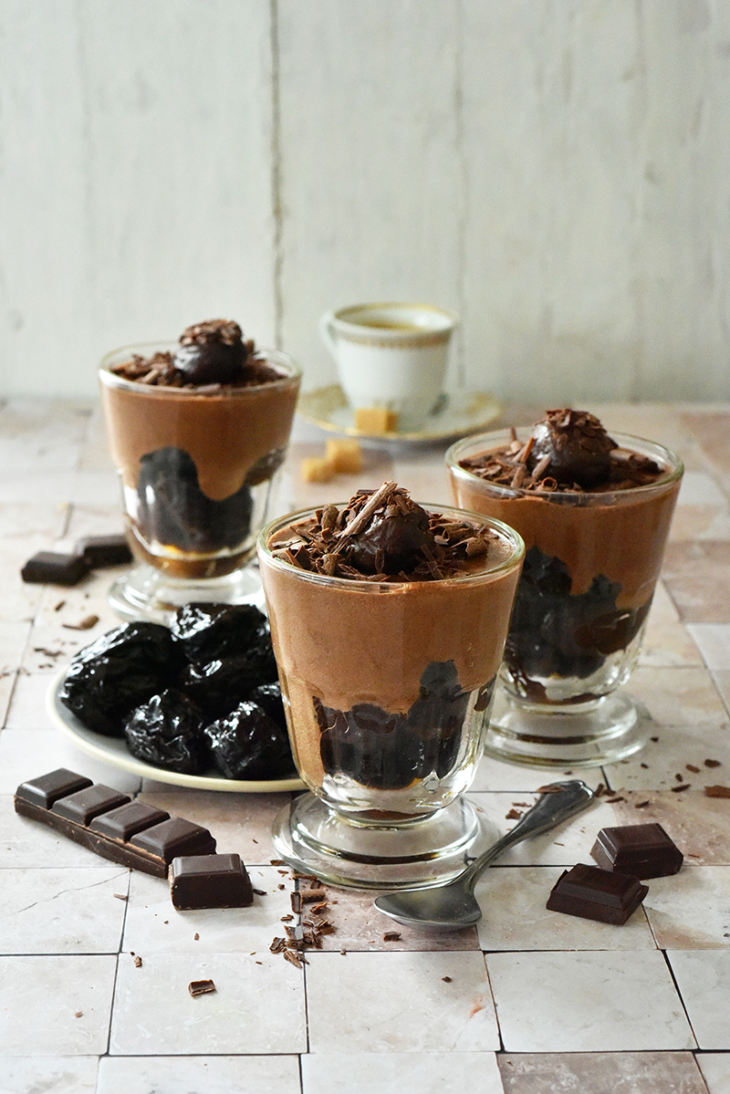Mousse au chocolat Pruneaux d’Agen IGP