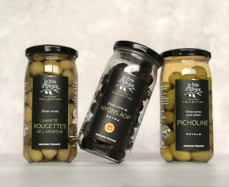 Olives d'origine française