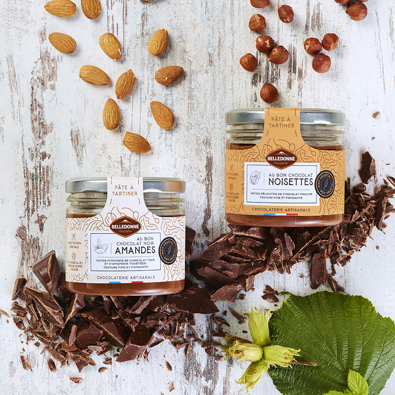 Pâtes à tartiner Belledonne Bio