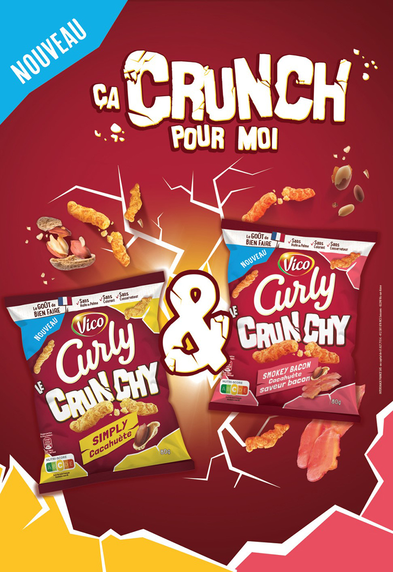 Curly LE CRUNCHY