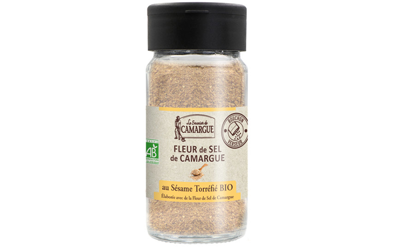 Fleur de sel au sésame torréfié Bio