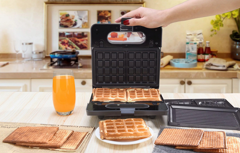 Waffle Party Black