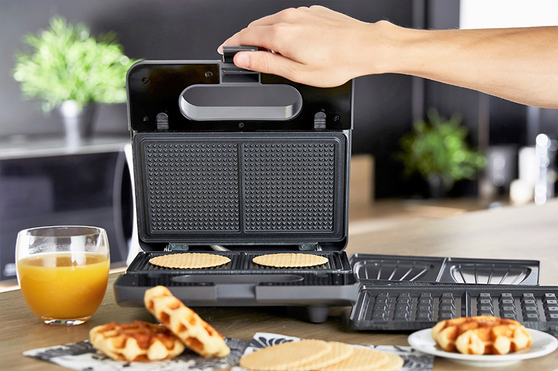 Waffle Party Black