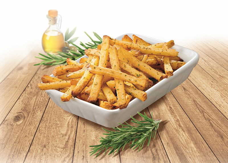 Frites aromatisées