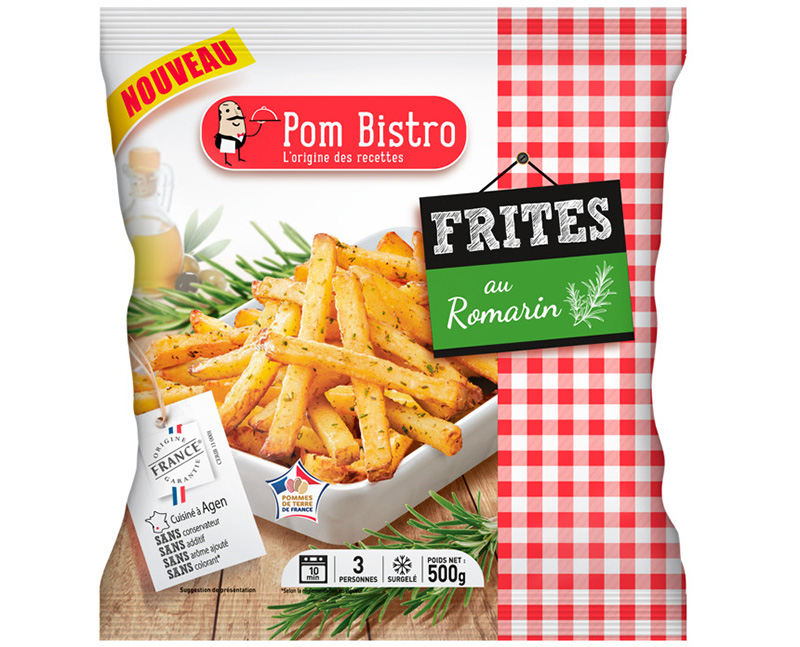 Frites à l’huile d’olive et au romarin