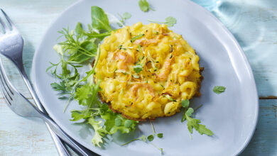 Galettes de coquillettes