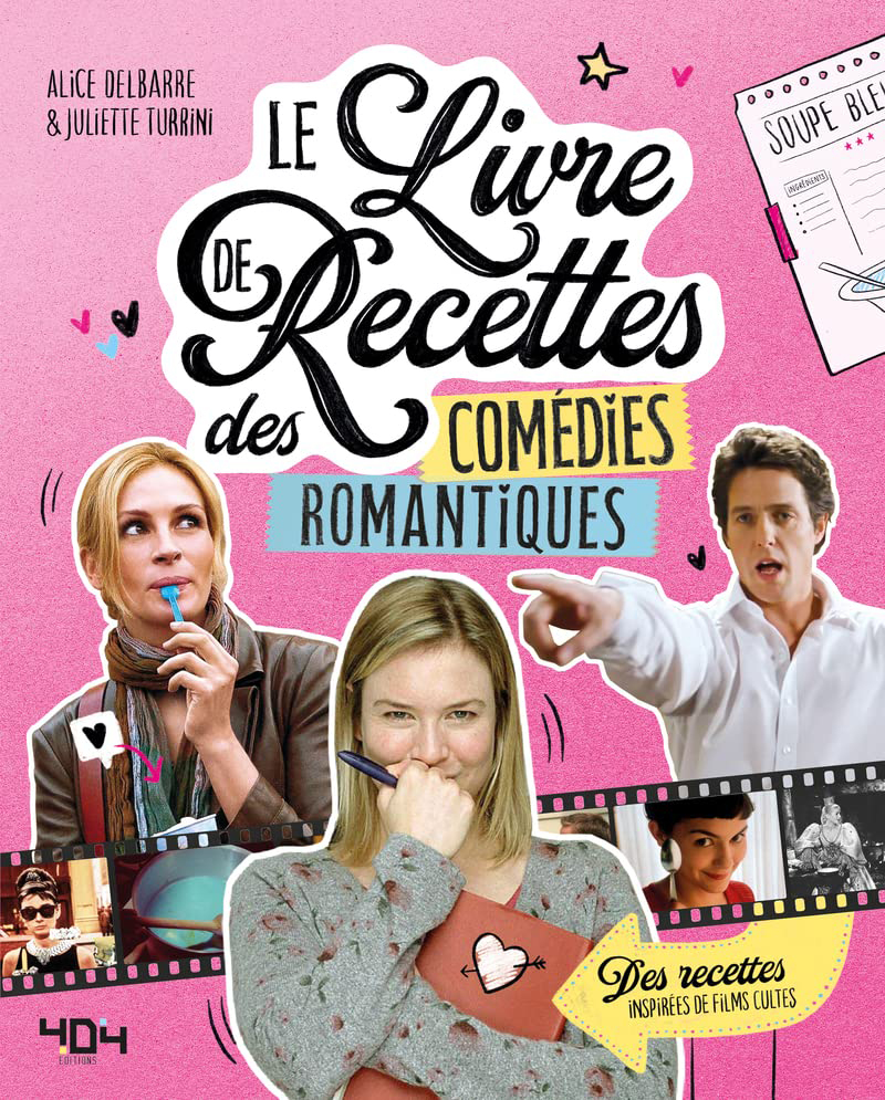 Livre de recettes comédies romantiques