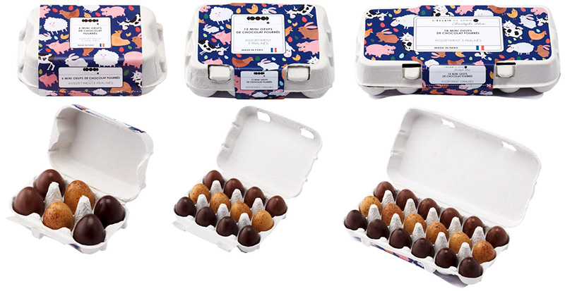 Mini œufs de chocolat 