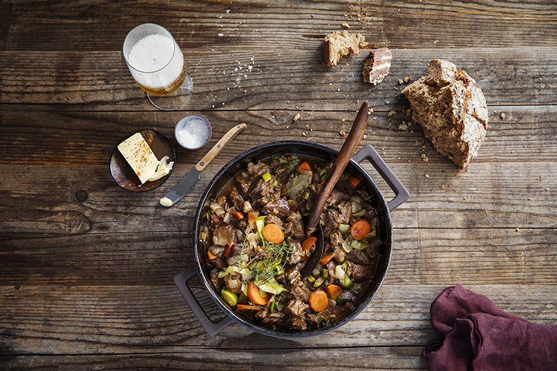 Ragoût bœuf irlandais bière