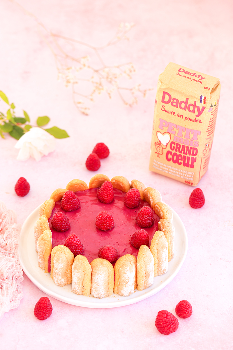 Charlotte framboise