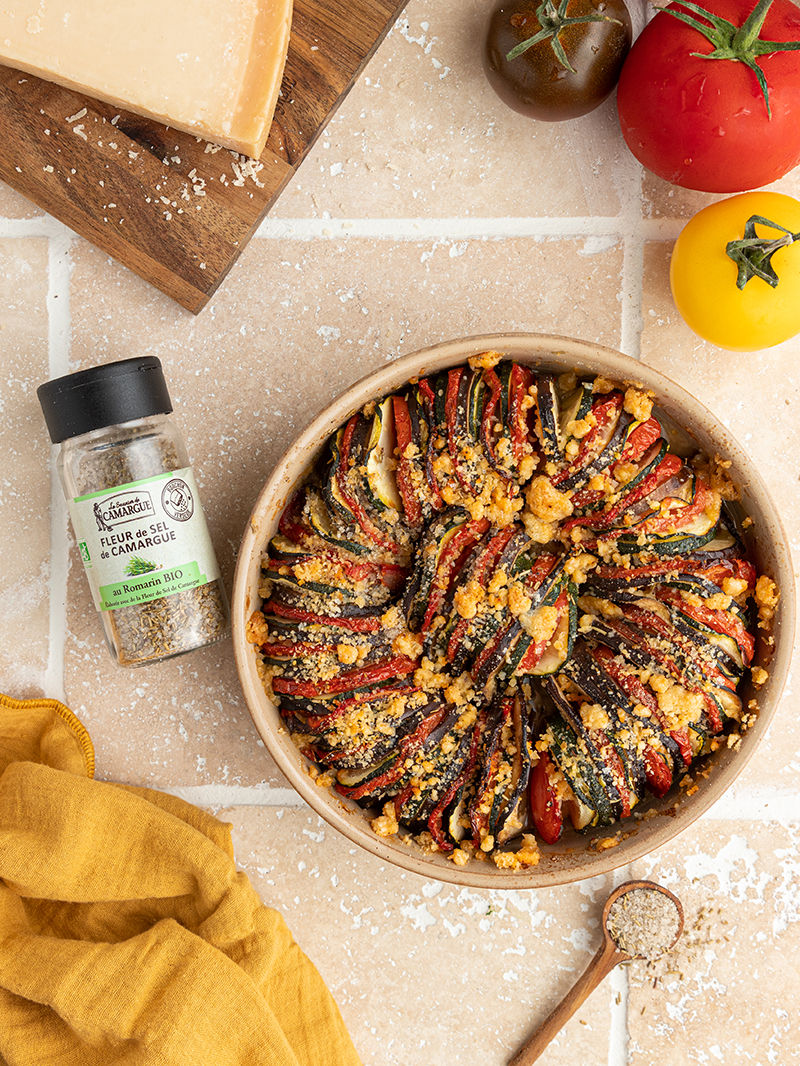 Crumble tian de légumes