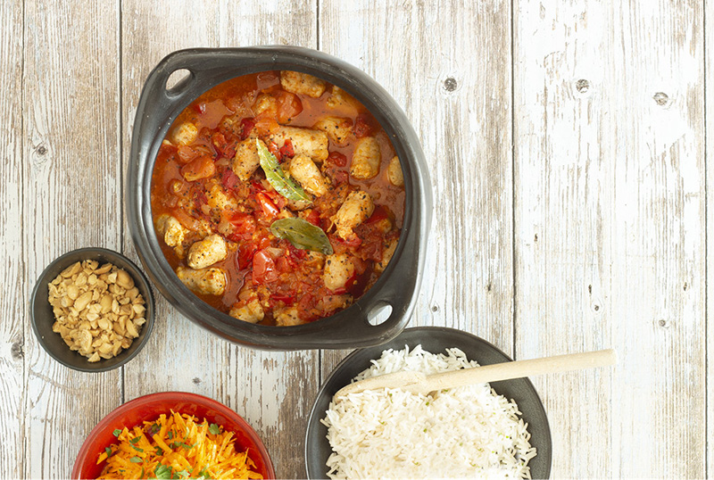 Saucisses rougail