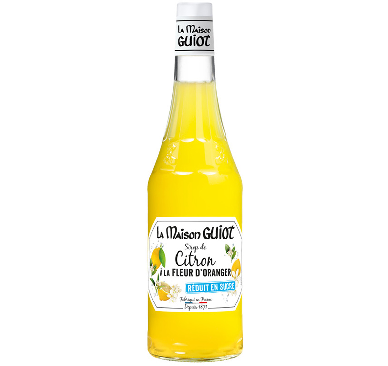 Sirop de Citron à la Fleur d'Oranger