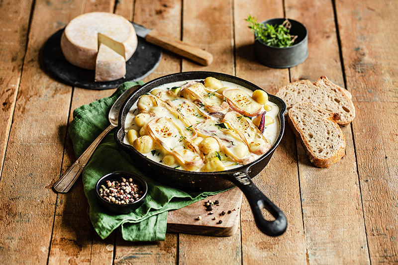 Tartiflette d’été Chevrotin AOP