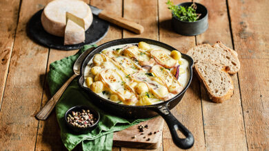Tartiflette d’été Chevrotin AOP