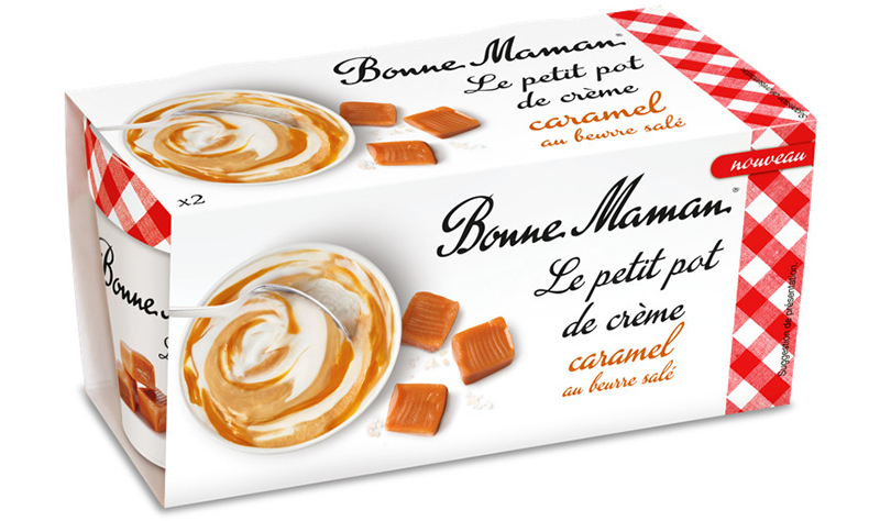 Petit pot de crème caramel au beurre salé