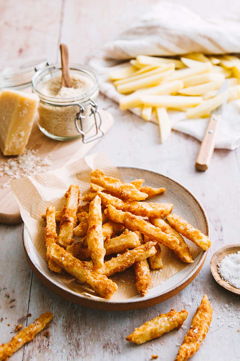 Frites ultra croustillantes parmesan