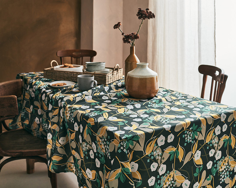 Nappe CARAMBOLE VERT