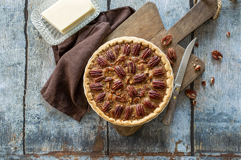 Tarte noix de pécan caramel beurre Charentes-Poitou AOP