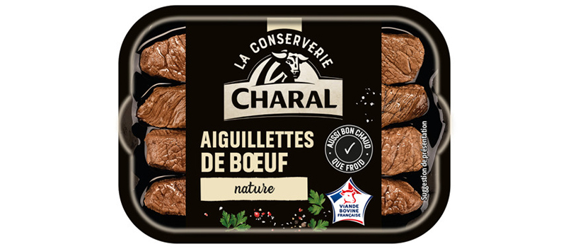 Aiguillettes de bœuf nature